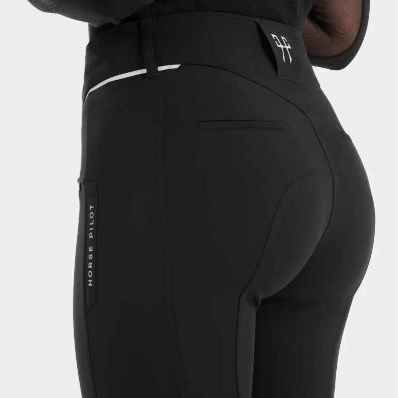 Pantalon équitation femme X-Balance 24 Horse Pilot noir - Le Paturon