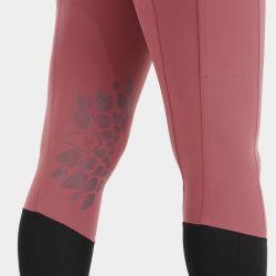 Pantalon équitation femme X-Balance 24 Horse Pilot rose foncé - Le Paturon
