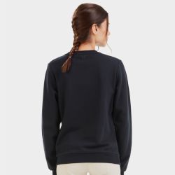 Sweat équitation femme Team 24 Horse Pilot bleu graphite - Le Paturon