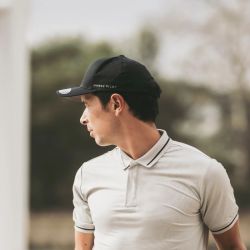Casquette équitation Flexfit Cap 24 Horse Pilot noir - Le Paturon