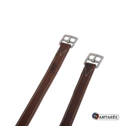 Etrivières cheval Signature Antarès marron - Le Paturon