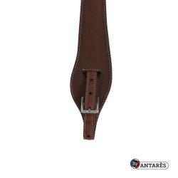 Etrivières cheval monobranche Signature Antarès marron - Le Paturon