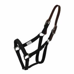 Licol cheval panier fourbure Breakway Thinline noir - Le Paturon