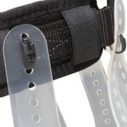 Licol cheval panier fourbure Breakway Thinline noir - Le Paturon