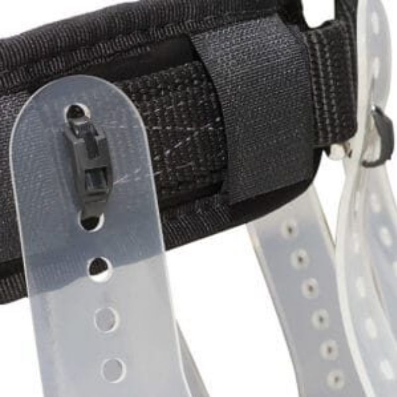 Licol cheval panier fourbure Breakway Thinline noir - Le Paturon