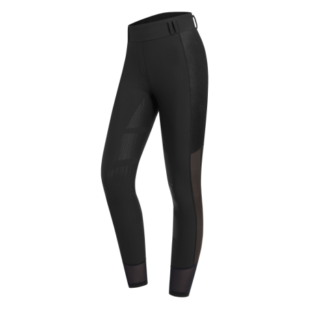 Legging équitation femme Nina ELT noir - Le Paturon
