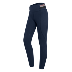 Legging équitation femme Nala ELT bleu nuit - Le Paturon