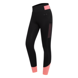 Legging équitation femme et enfant Noemi ELT noir - Le Paturon
