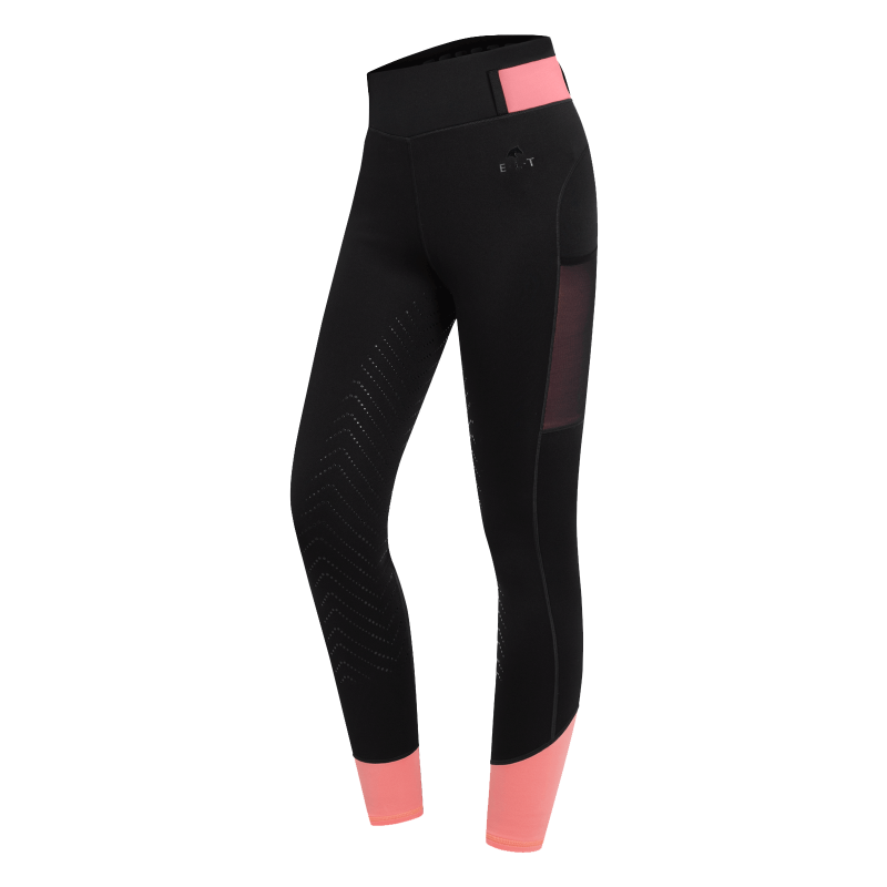 Legging équitation femme et enfant Noemi ELT noir - Le Paturon