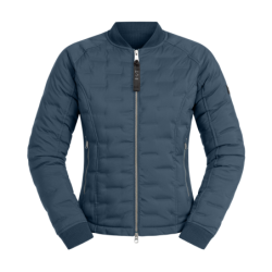 Veste équitation femme Light Loft Nashville ELT bleu oriental - Le Paturon