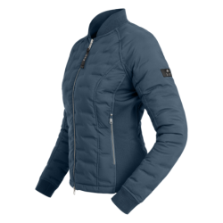 Veste équitation femme Light Loft Nashville ELT bleu oriental - Le Paturon
