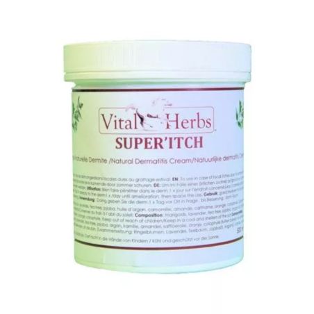 Super'Itch Vital Herbs - Crème crin peau cheval démangeaisons - Le Paturon