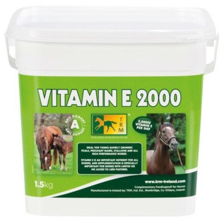Vitamine E 2000 TRM - Vitamine cheval myosites - Le Paturon