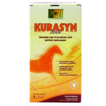 Kurasyn 360 x TRM - Curcuma articulation cheval 1L - Le Paturon