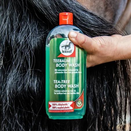 Teebaum Body Wash Leovet - Shampoing cheval arbre à thé - Le Paturon