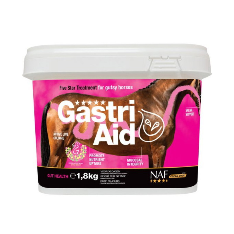 GastriAid Naf - Ulcère gastrique cheval 1,8kg - Le Paturon