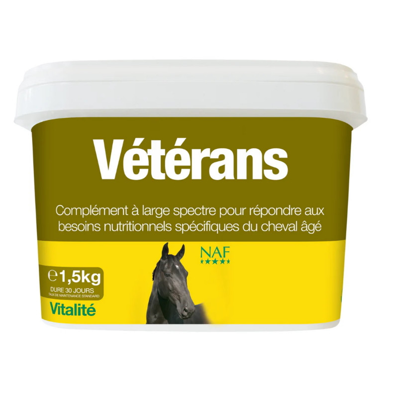Veteran Supplement Naf - MSM cheval poudre 1,5kg - Le Paturon