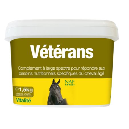 Veteran Supplement Naf - MSM cheval poudre 1,5kg - Le Paturon