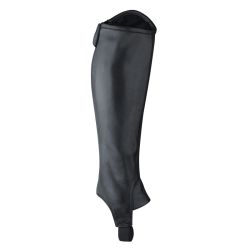 Mini-chaps équitation cuir Classic ELT noir - Le Paturon