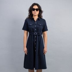 Robe femme Disca Harcour marine - Le Paturon