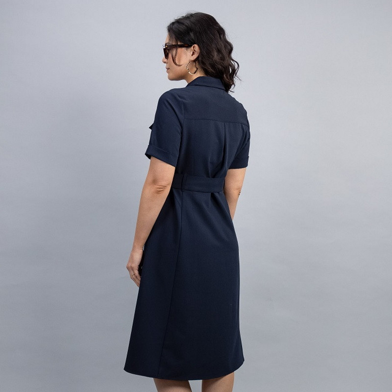 Robe femme Disca Harcour marine - Le Paturon