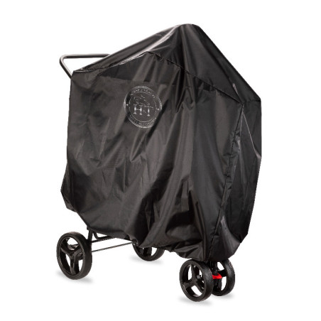 Chariot trolley porte-selle cheval Saddle Sherpa Horse and Travel noir - Le Paturon