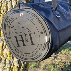 Sac équitation Duffle Bag 16L Horse and Travel noir - Le Paturon