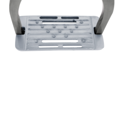 Etriers équitation aluminium Pro Waldhausen gris - Le Paturon