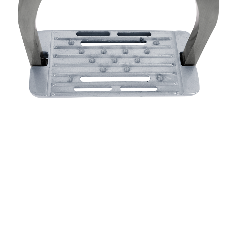Etriers équitation aluminium Pro Waldhausen gris - Le Paturon