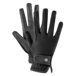 Gants équitation Nantes ELT noir - Le Paturon