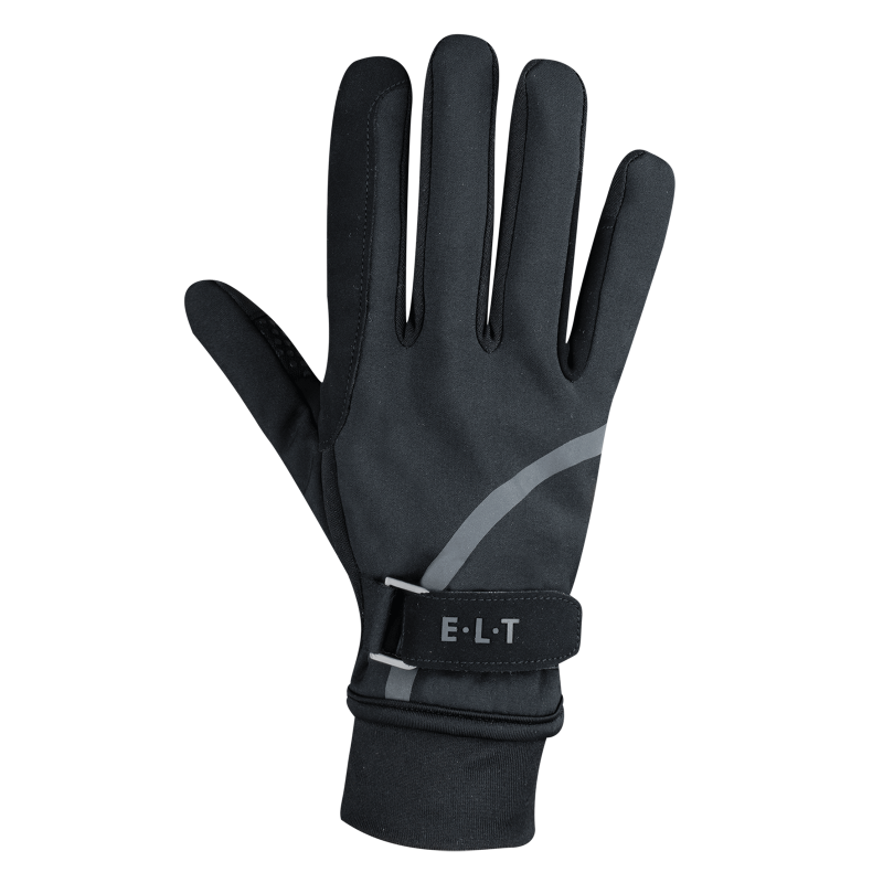 Gants équitation hiver Locarno ELT noir - Le Paturon