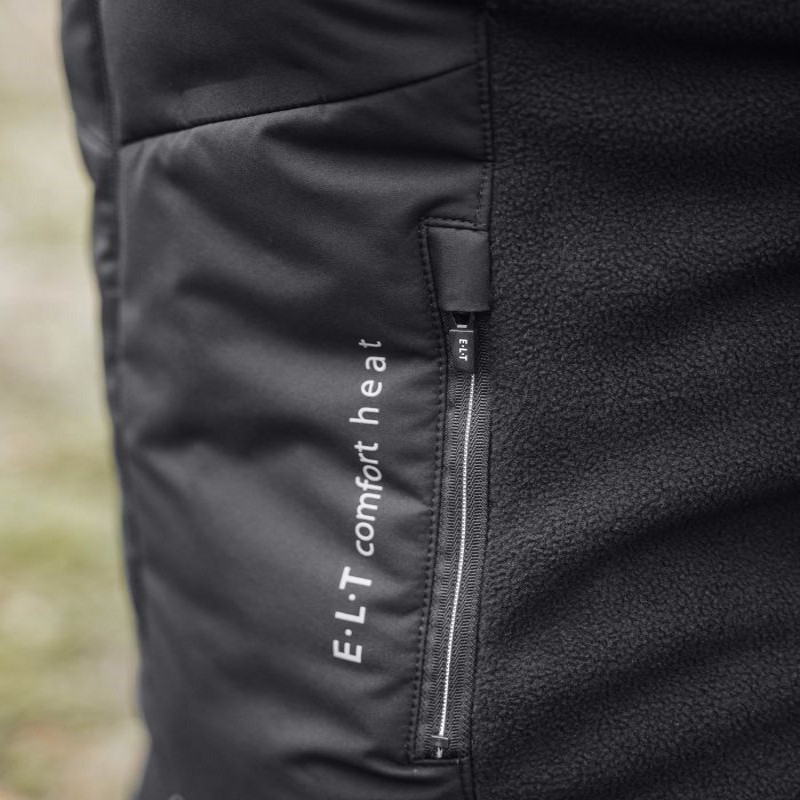 Gilet équitation chauffant Comfort Heat ELT noir - Le Paturon