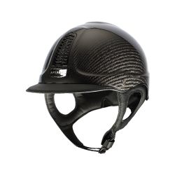 Casque équitation Précision Carbone Antarès noir - Le Paturon