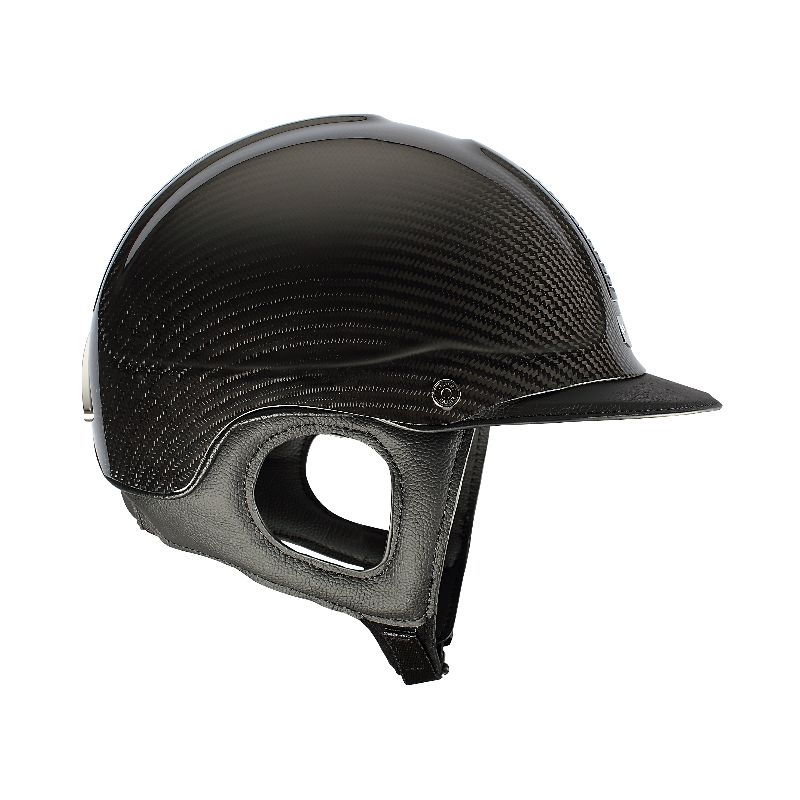 Casque équitation Précision Carbone Antarès noir - Le Paturon