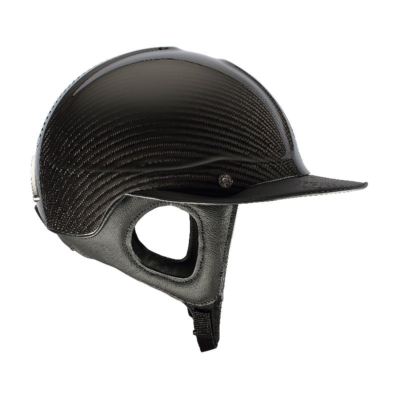 Casque équitation Précision Carbone Eclipse Antarès noir - Le Paturon