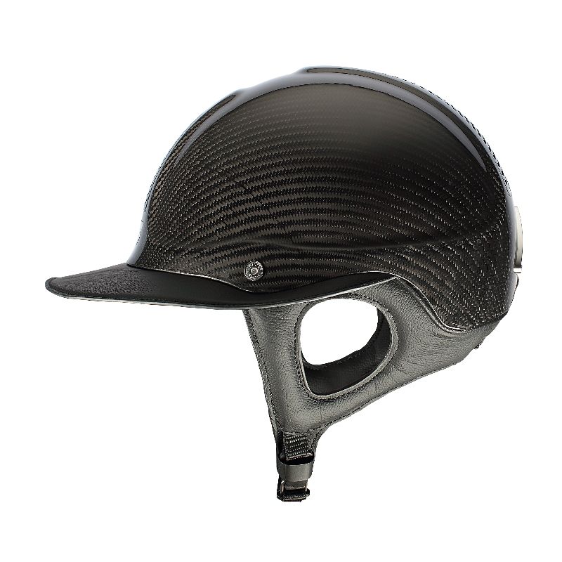 Casque équitation Précision Carbone Eclipse Antarès noir - Le Paturon