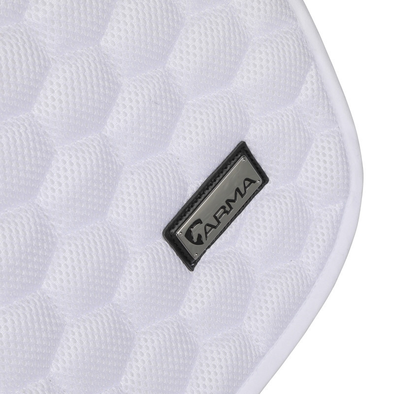 Tapis cheval Air Motion Luxe Arma Shires blanc - Le Paturon
