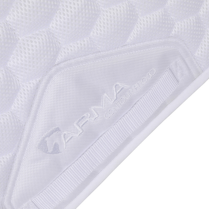 Tapis cheval Air Motion Luxe Arma Shires blanc - Le Paturon