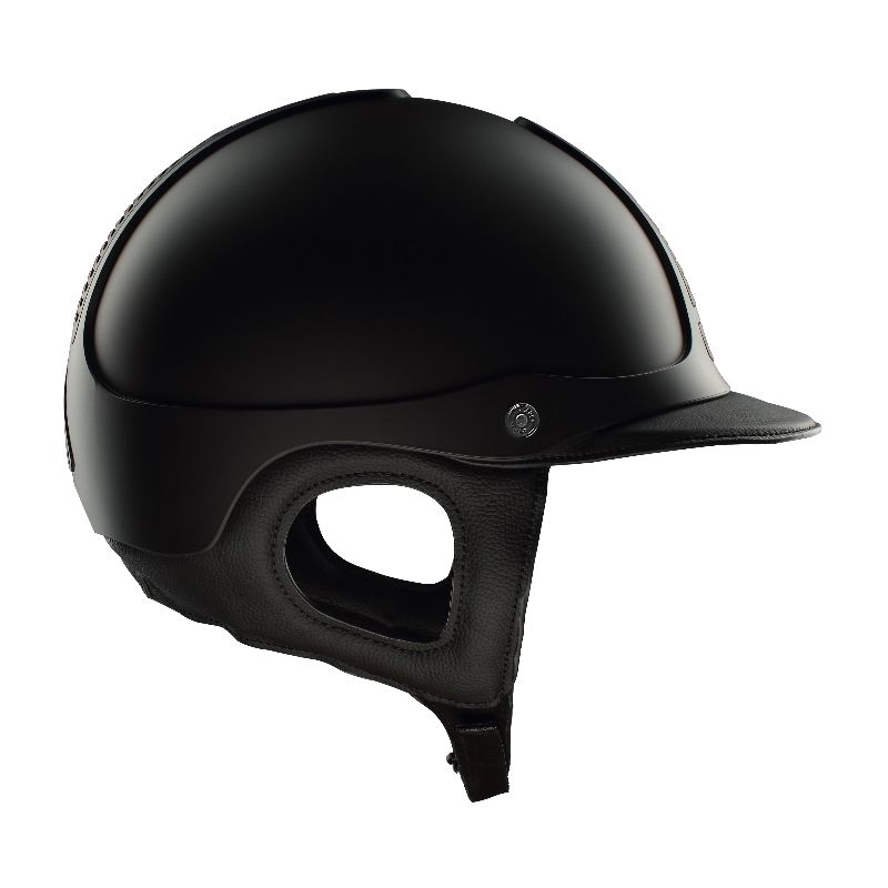 Casque équitation Précision Référence Antarès noir - Le Paturon