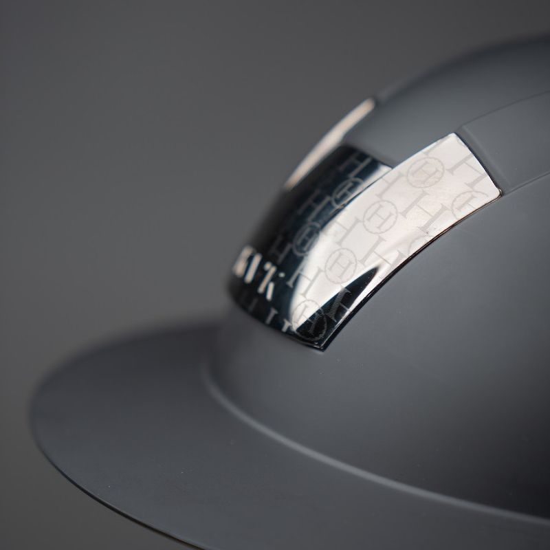 Casque équitation Harcour Harka Kask chrome mat - Le Paturon