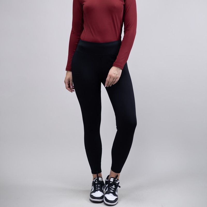 Legging équitation femme Pakita Harcour noir - Le Paturon
