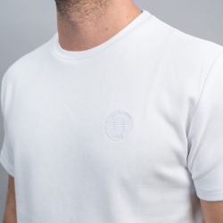 T-shirt équitation homme Tio Harcour blanc - Le Paturon