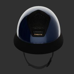 Casque équitation Voronoï carbone Freejump sans protection temporale