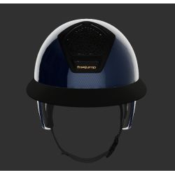 Casque équitation Voronoï carbone Freejump avec protection temporale
