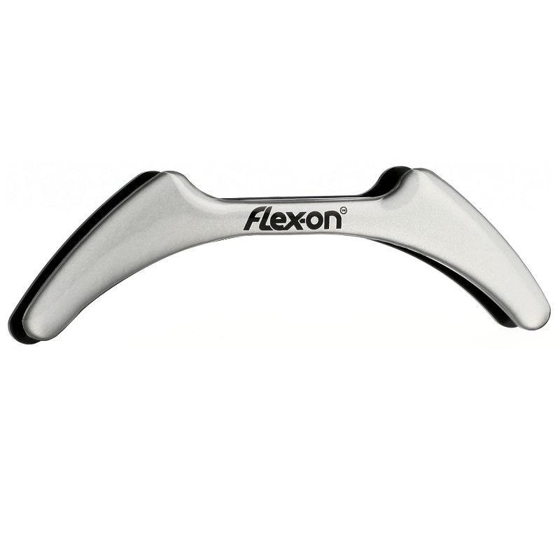 Kit stickers étriers équitation Green Composite Flex-On gris argent - Le Paturon