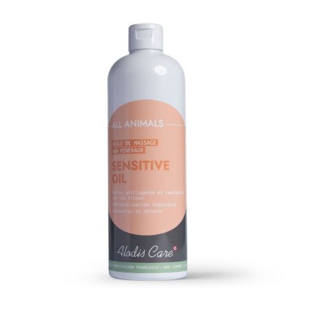 Sensitive Oil Alodis Care - Huile de massage cheval peau sensible 500ml - Le Paturon
