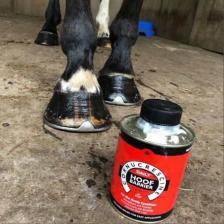 Huile pour sabots Carr and Day and Martin Daily Hoof Barrier Cornucrescine - Huile sabot cheval 500ml - Le Paturon