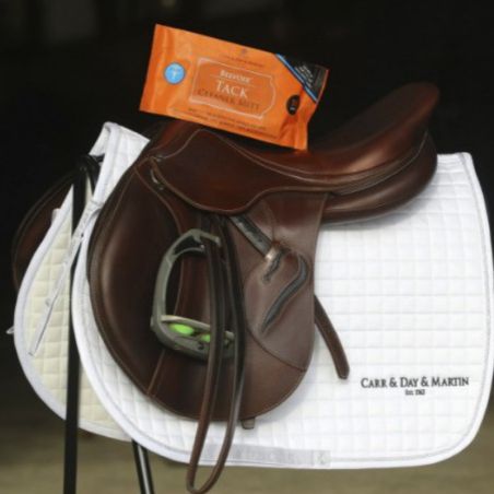Gants de nettoyage Belvoir Carr and Day and Martin Tack Cleaner - Lingettes cuir équitation - Le Paturon