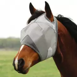 1 Crusader Fly Mask Sans Oreilles ,Cashel,Masque Anti-Mouches cheval