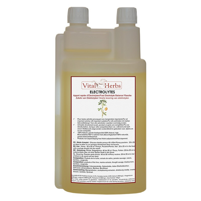 1 Electrolytes Cheval ,Vital Herbs,Electrolyte cheval